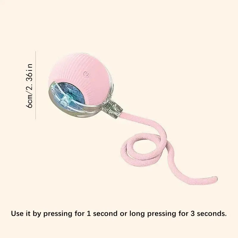 Smart Dog Toy Ball Electronic Interactive Pet Toy Moving Ball USB Automatic Moving Bouncing for Puppy Birthday Gift Cat Products